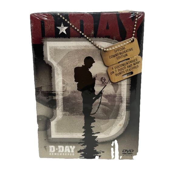 D-Day Remembered Documentary 2-DVD Set 2004 St. Clair Vision Academy Award New - Picture 8 of 8